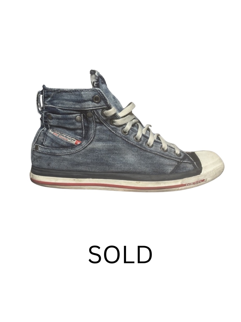 Diesel Denim High-Top